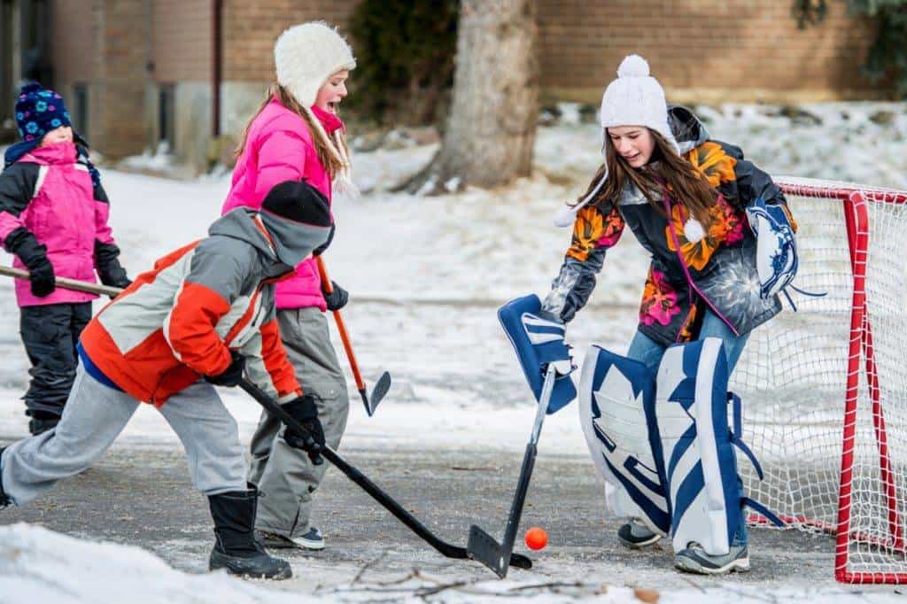 hockey dans la rue