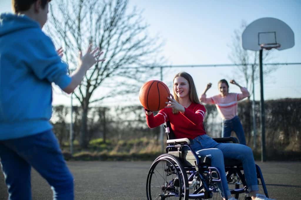 basketball en fauteuil roulant