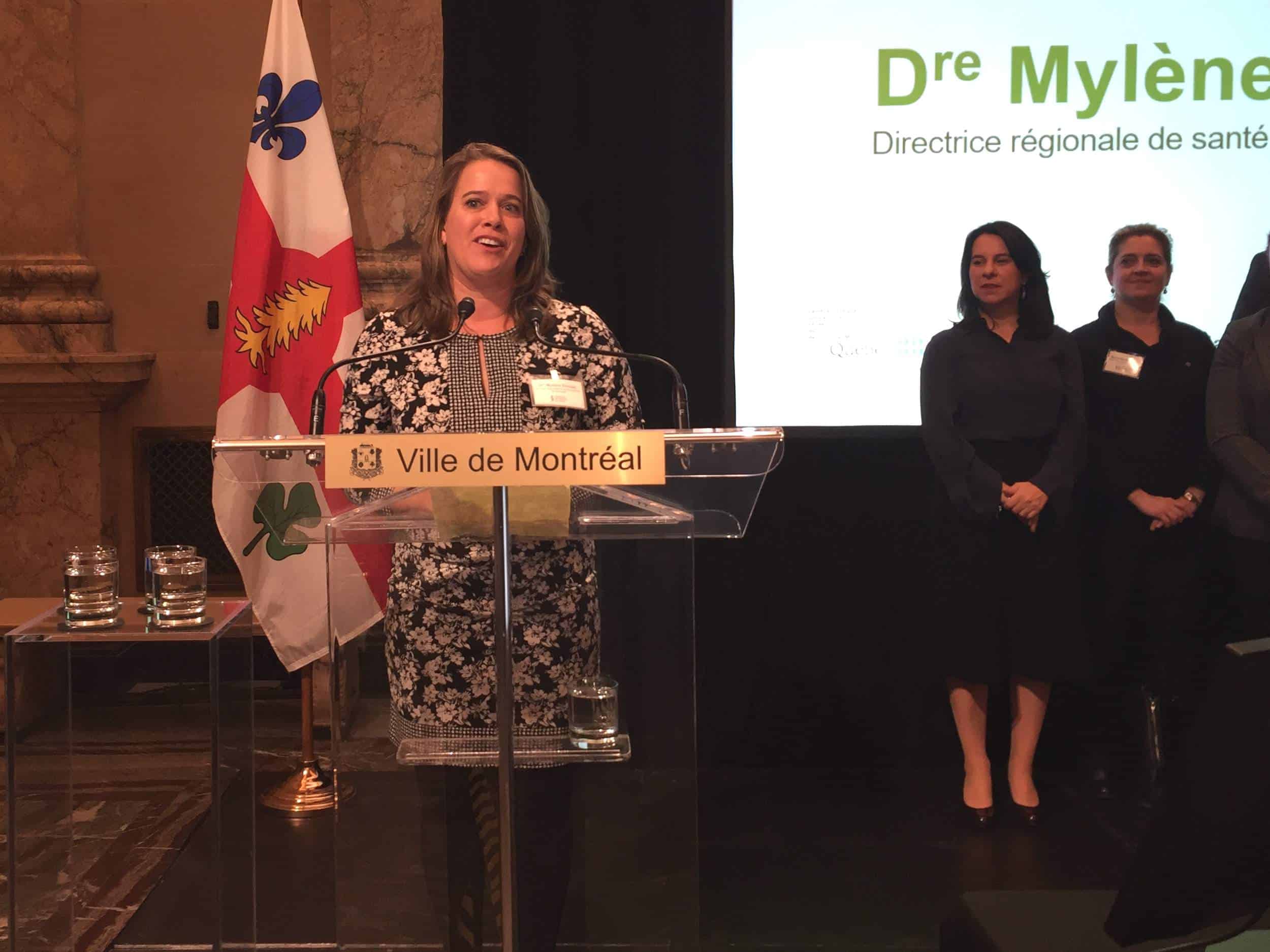 Dre Mylène Drouin - Lancement du Conseil du système alimentaire montréalais