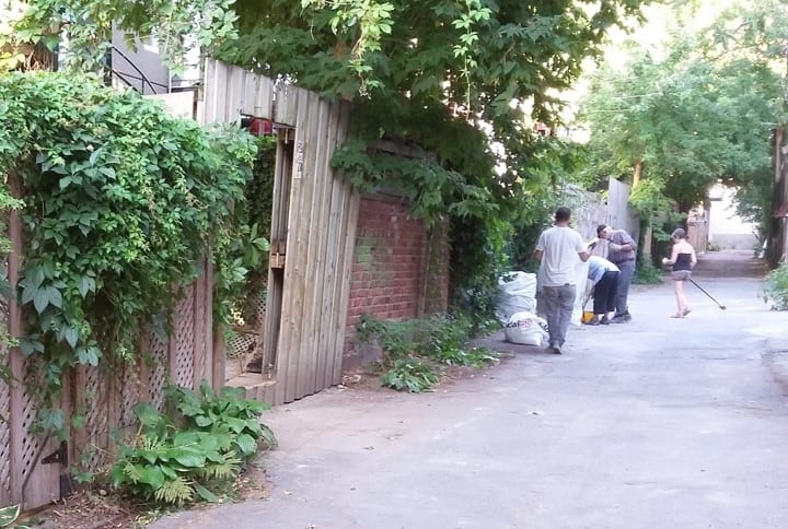 ruelle verte sud-ouest Montreal